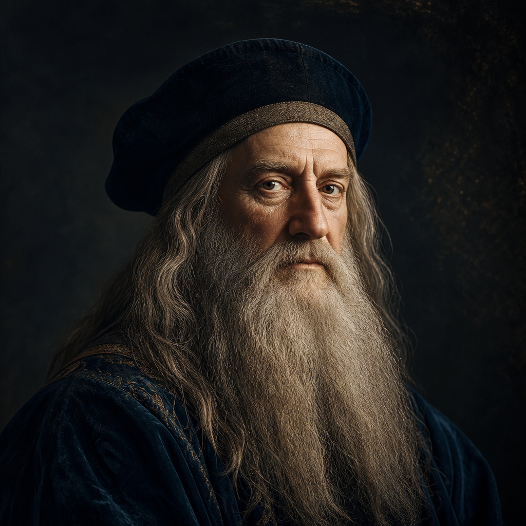 Leonardo da Vinci — polymath draftsmanship