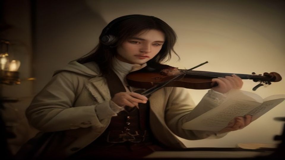 J.S. Bach conducting string quartet instruments — Opening II welcome